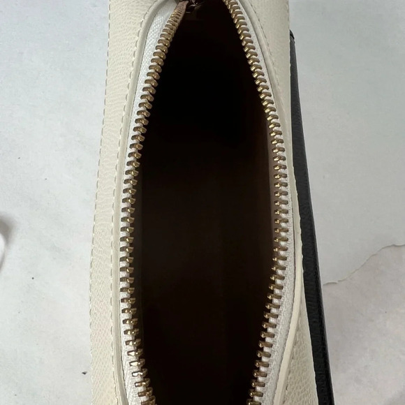 L' AUTRE CHOSE Leather Camera Bag Medium Card Pocket White Crossbody Shoulder - Picture 14 of 16